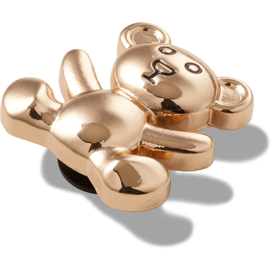 Gold Teddy Bear Jibbitz Shoe Charm - Crocs online