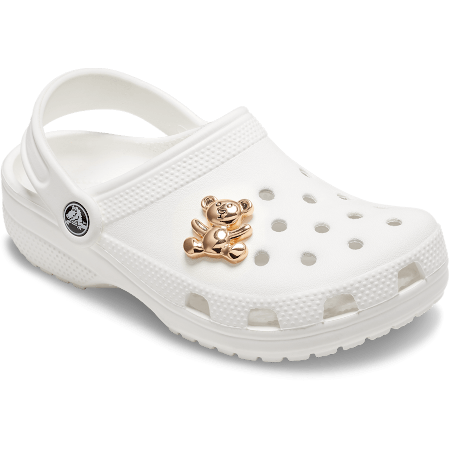 Gold Teddy Bear Jibbitz Shoe Charm - Crocs online