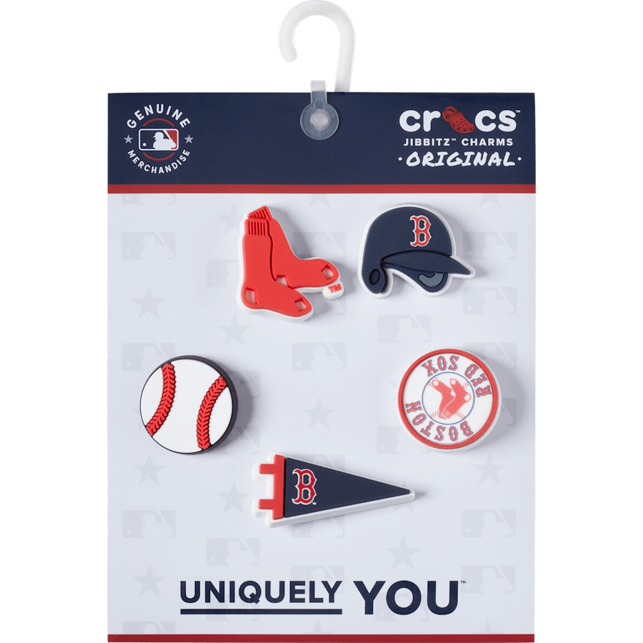 MLB Boston Red Sox 5pck Jibbitz™ charms - Crocs US