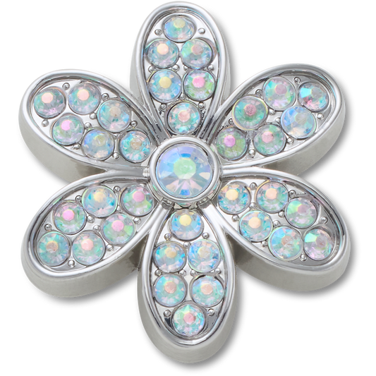 Silver Mnchrm Daisy 1 Jibbitz™ charms - Crocs online