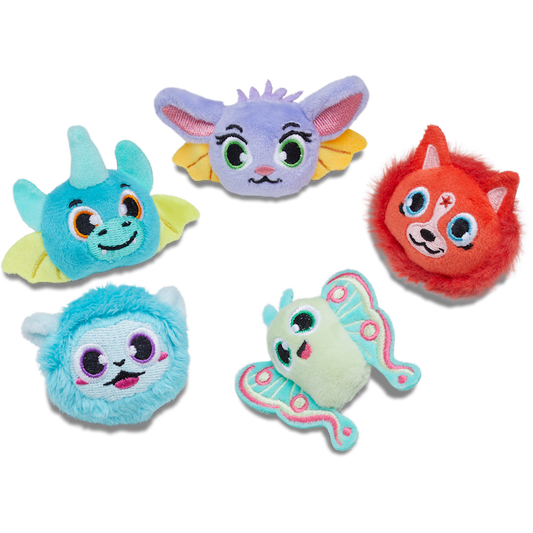 Fuzzy Fantasy Animals 5 Pack Jibbitz™ charms - Crocs US