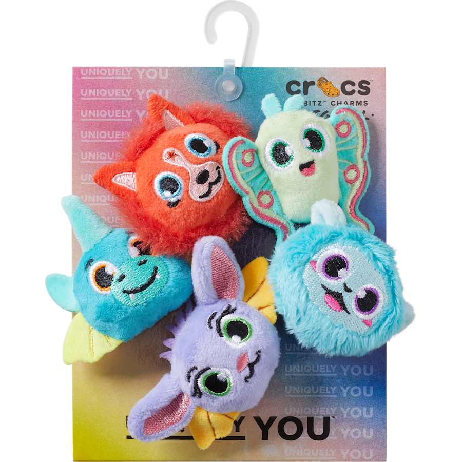 Fuzzy Fantasy Animals 5 Pack Jibbitz™ charms - Crocs US