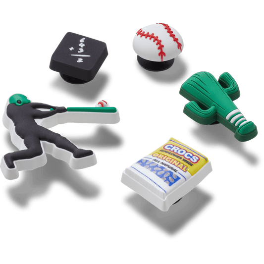 Baseball Team 5 Pack Jibbitz™ charms - Crocs on sale