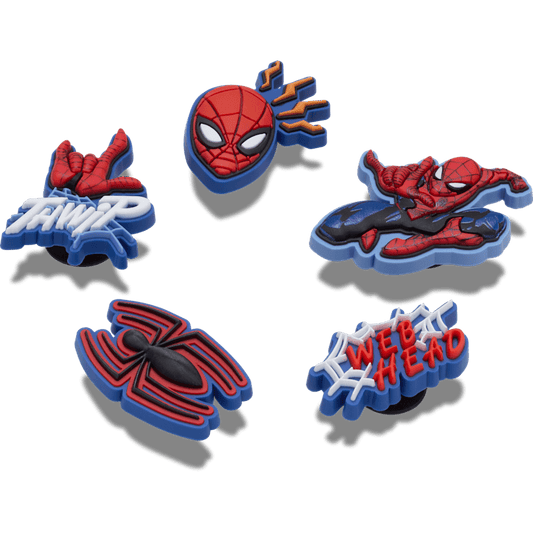 Spiderman 5 Pack Jibbitz™ charms - Crocs for sale