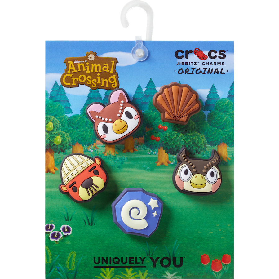 Animal Crossing Collector 5 Pack Jibbitz™ charms - Crocs US