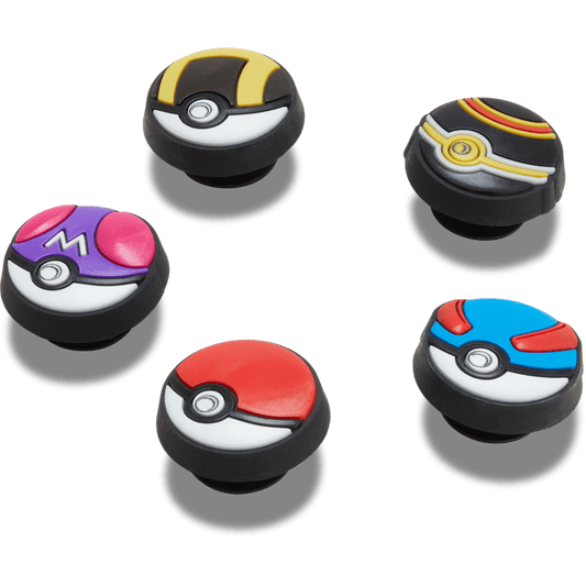 Poke Ball 5 Pack Jibbitz™ charms - Crocs sale