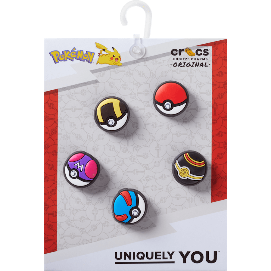 Poke Ball 5 Pack Jibbitz™ charms - Crocs sale