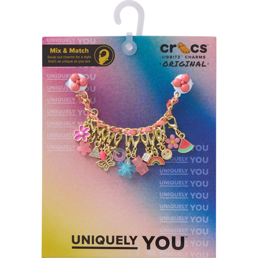 Pink Adjustable Charm Chain Jibbitz™ charms - Crocs on sale