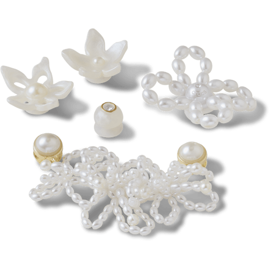 White Pearl Beaded 5 Pack Jibbitz™ charms - Crocs near me