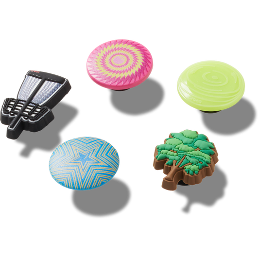 Disc Golf 5 Pack Jibbitz™ charms - Crocs for sale