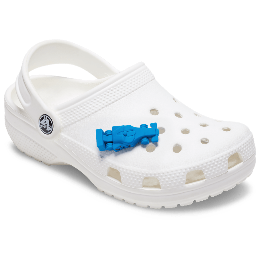 3D Blue Race Car Jibbitz™ charms - Crocs US