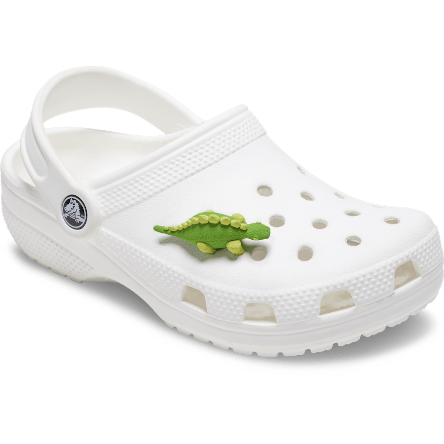 3D Green Dino with Scales Jibbitz™ charms - Crocs US