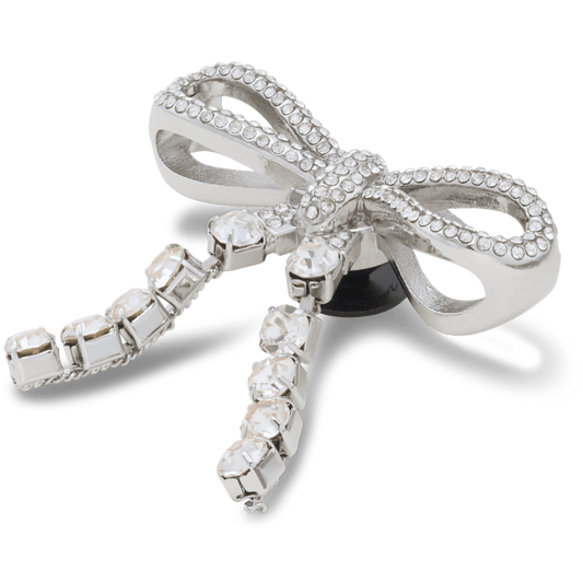 Silver Gem Bow Jibbitz™ charms - Crocs on sale