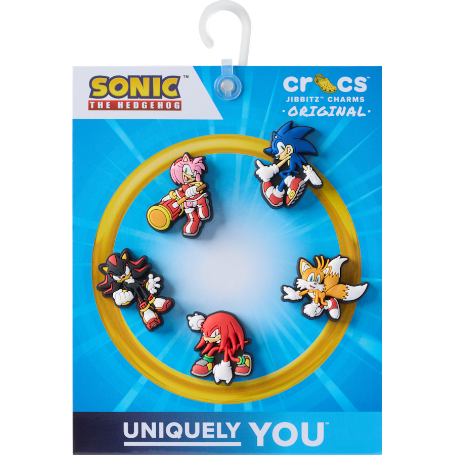 Sonic the Hedgehog 5Pck Jibbitz™ charms - Crocs US