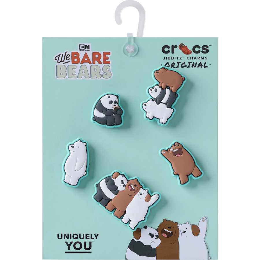 We Bare Bears 5 Pack Jibbitz™ charms - Crocs for sale