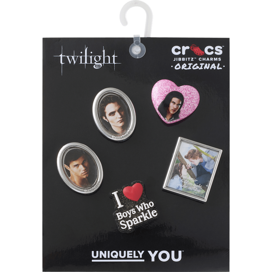 The Twilight Saga 5 Pack Jibbitz Shoe Charm - Crocs for sale