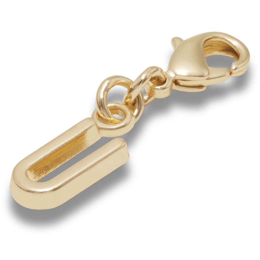 Gold Letter U Charm Jibbitz™ charms - Crocs US