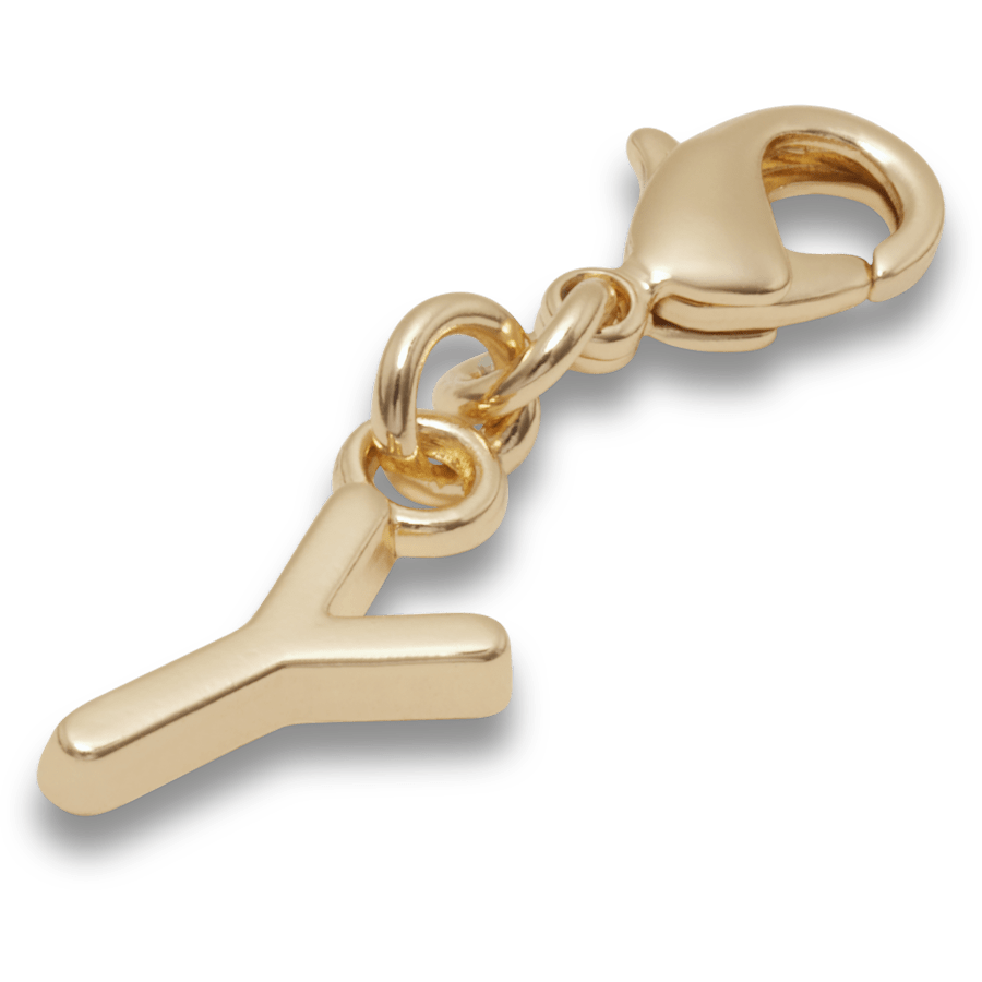 Gold Letter Y Charm Jibbitz™ charms - Crocs online
