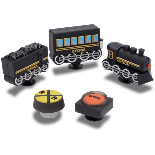 3D Train 5 Pack Jibbitz™ charms - Crocs on sale