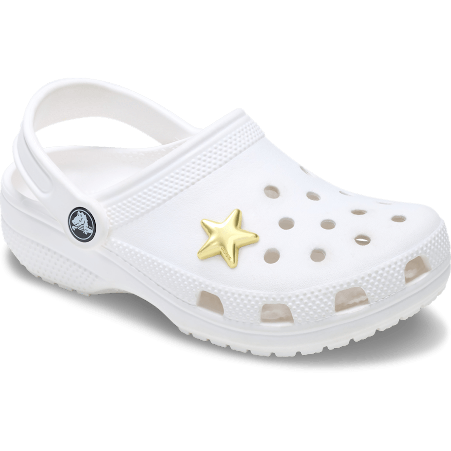 Gold Bubble Star Jibbitz™ charms - Crocs online