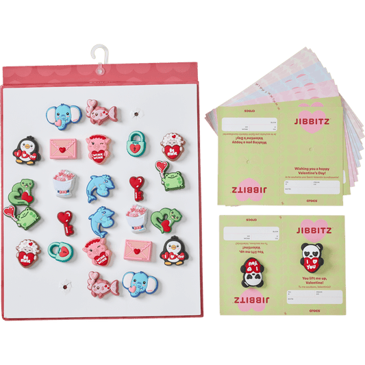 Valentines Day Card 26 Pack Jibbitz™ charms - Crocs for sale