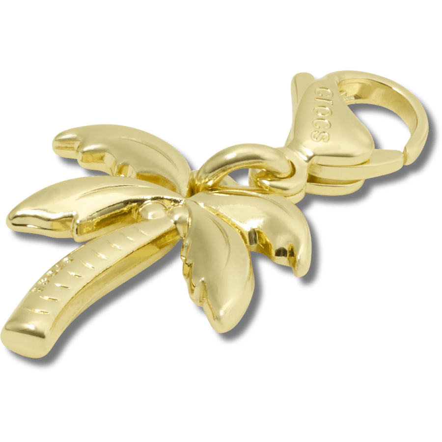 Gold Palm Tree Charm Jibbitz charm - Crocs US