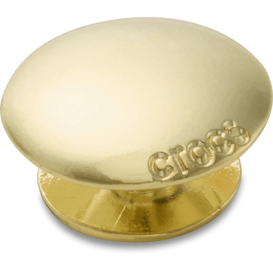 Large Gold Circle Stud Jibbitz™ charms - Crocs online