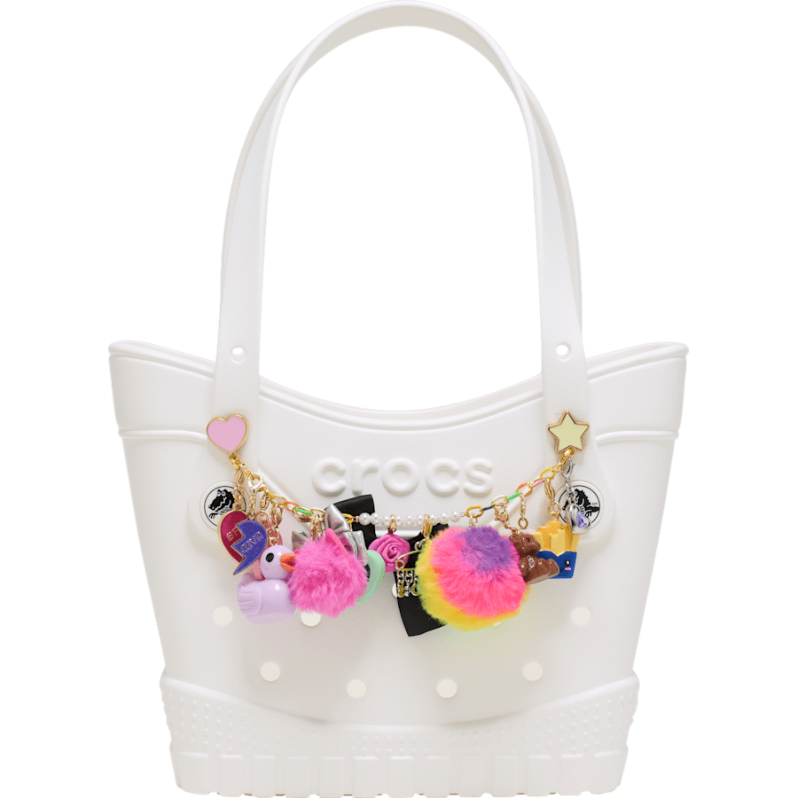 Pearl and Rainbow Bag Chain - Crocs for sale