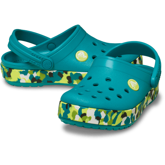 Toddler Crocband Glow Confetti Band Clog - Crocs sale