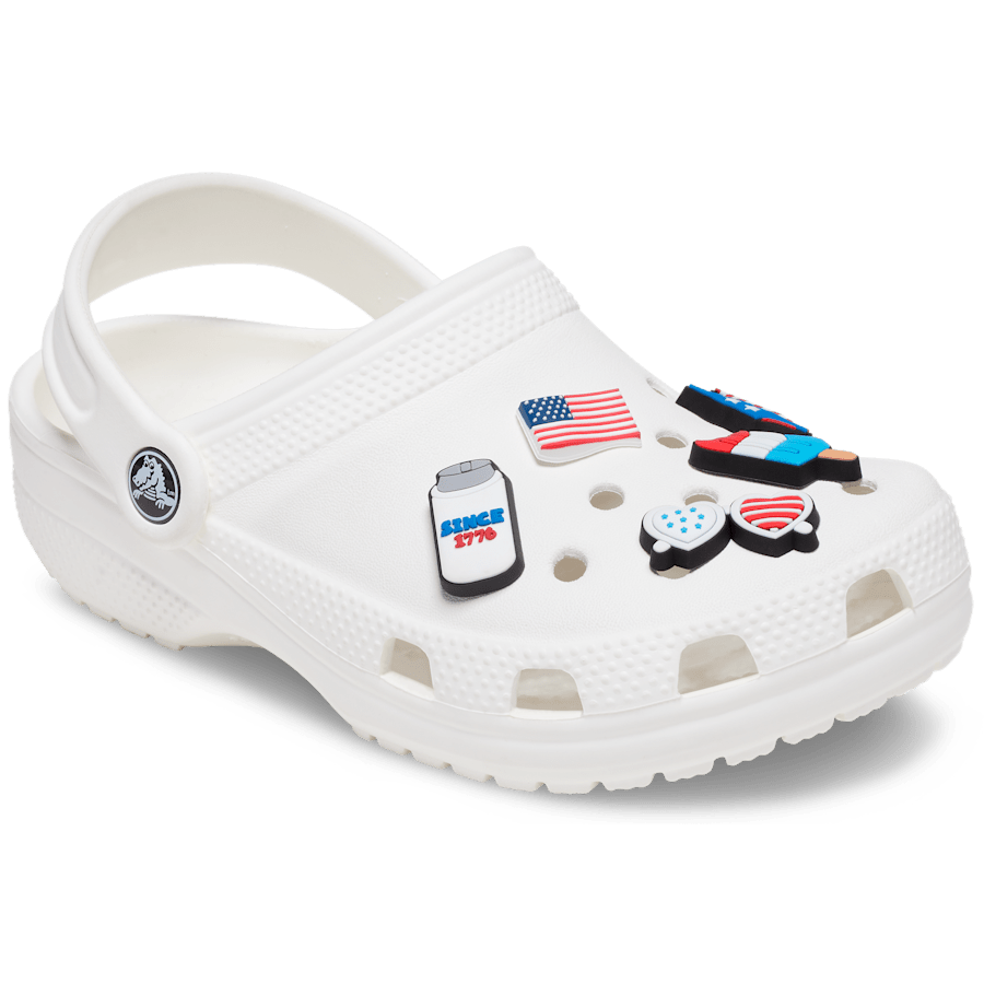 USA 5 Pack Jibbitz Shoe Charm - Crocs discount