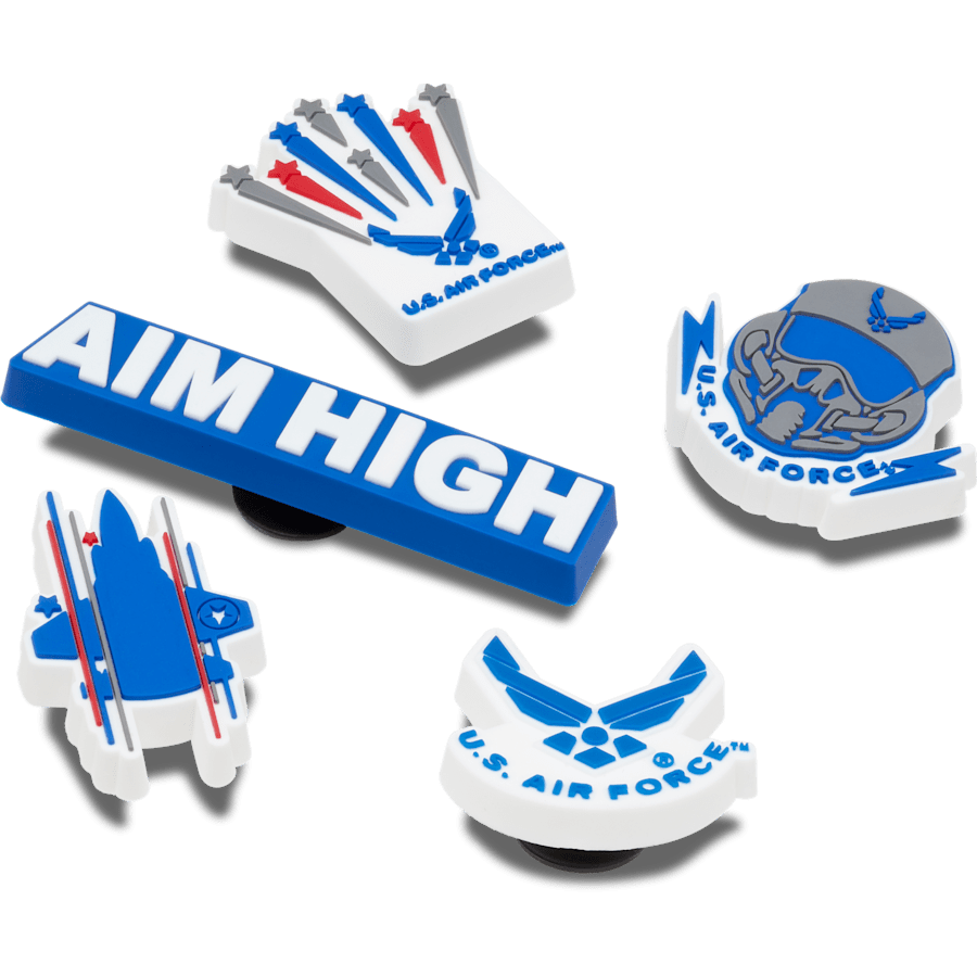 Armed Forces US Air Force 5Pck Jibbitz Shoe Charm - Crocs near me