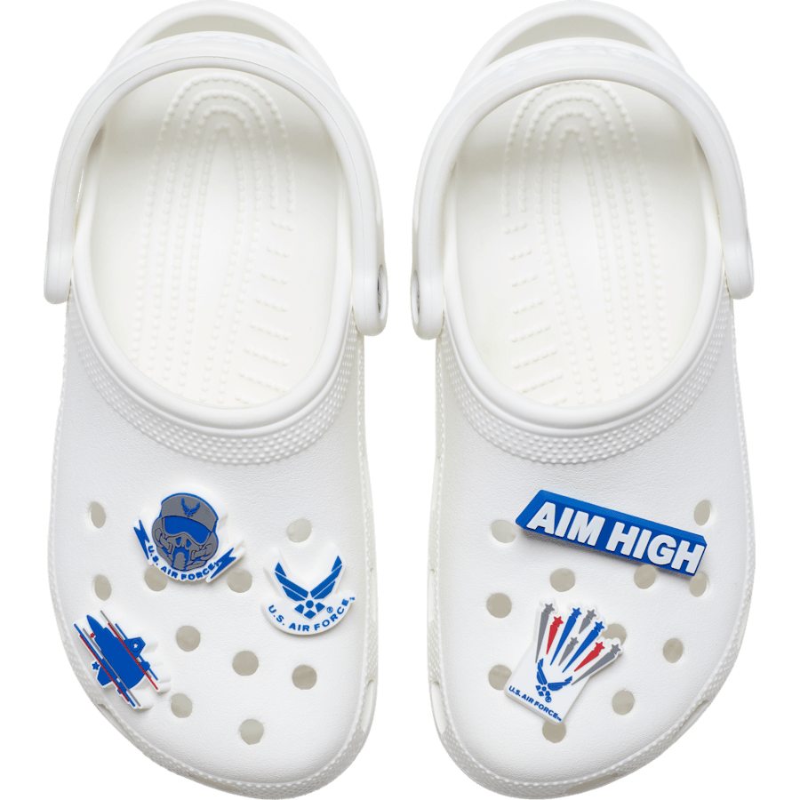 Armed Forces US Air Force 5Pck Jibbitz Shoe Charm - Crocs near me