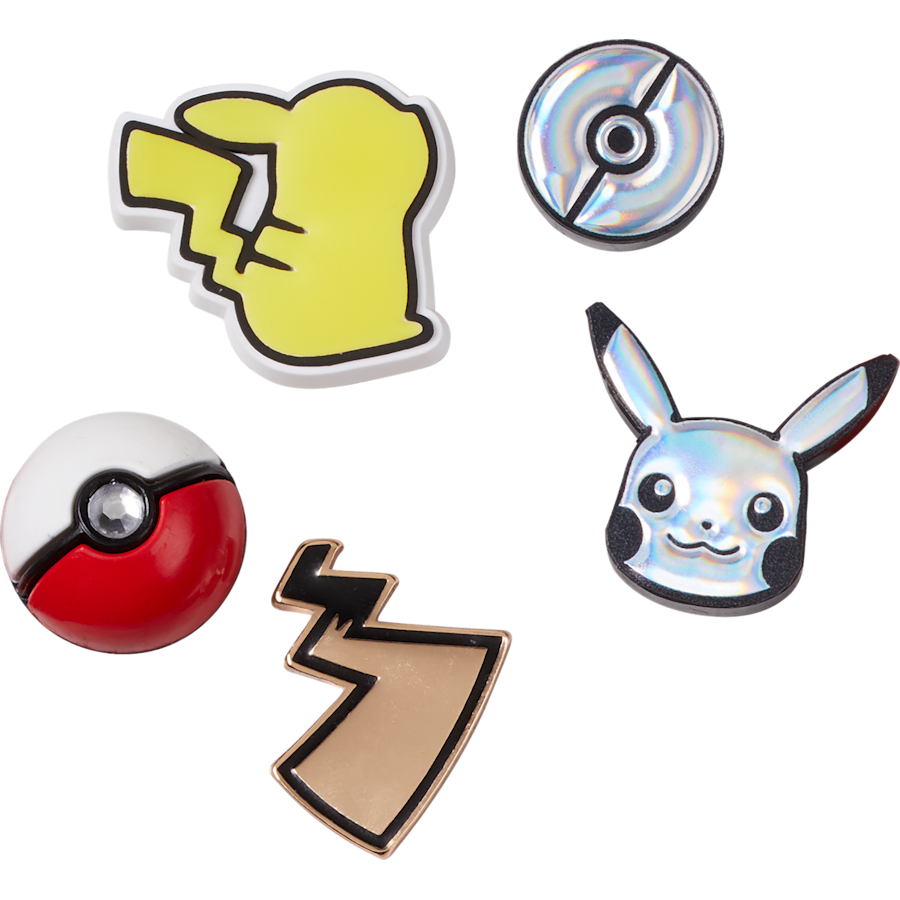 Elevated Pokemon 5 Pack Jibbitz Shoe Charm - Crocs for sale