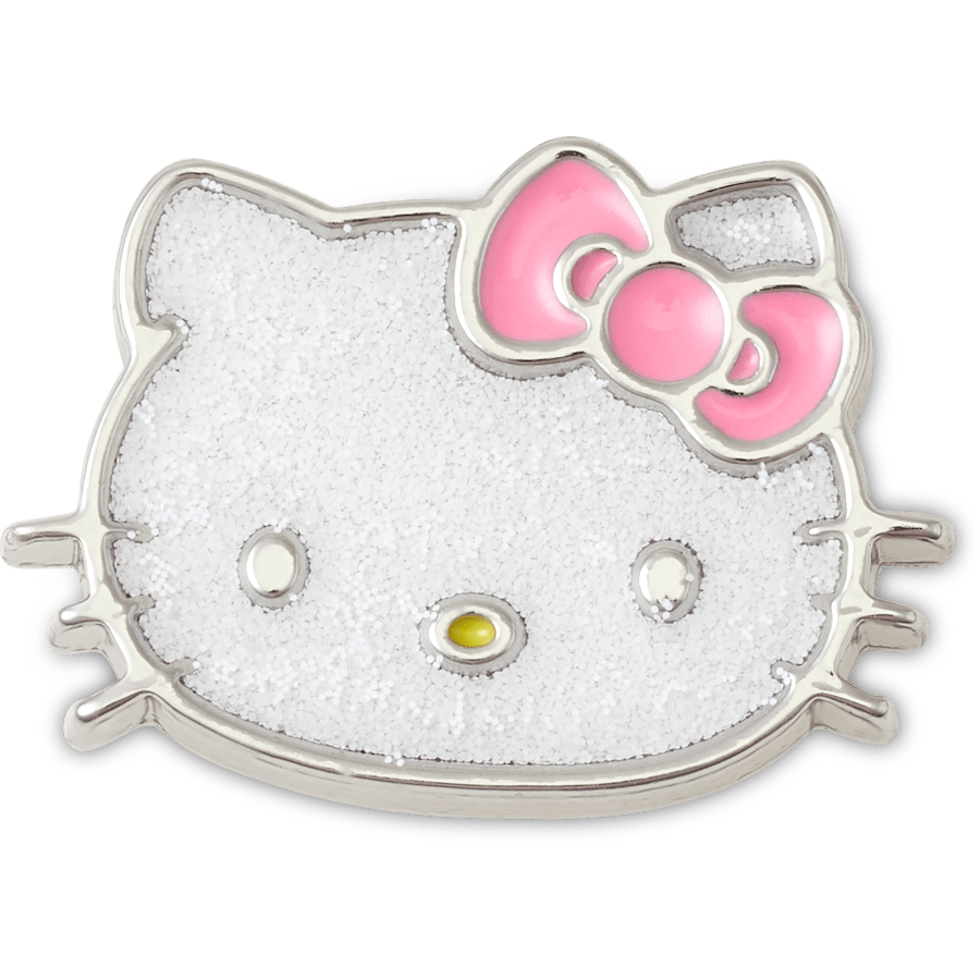 Hello Kitty Glitter Cat Jibbitz Shoe Charm - Crocs outlet