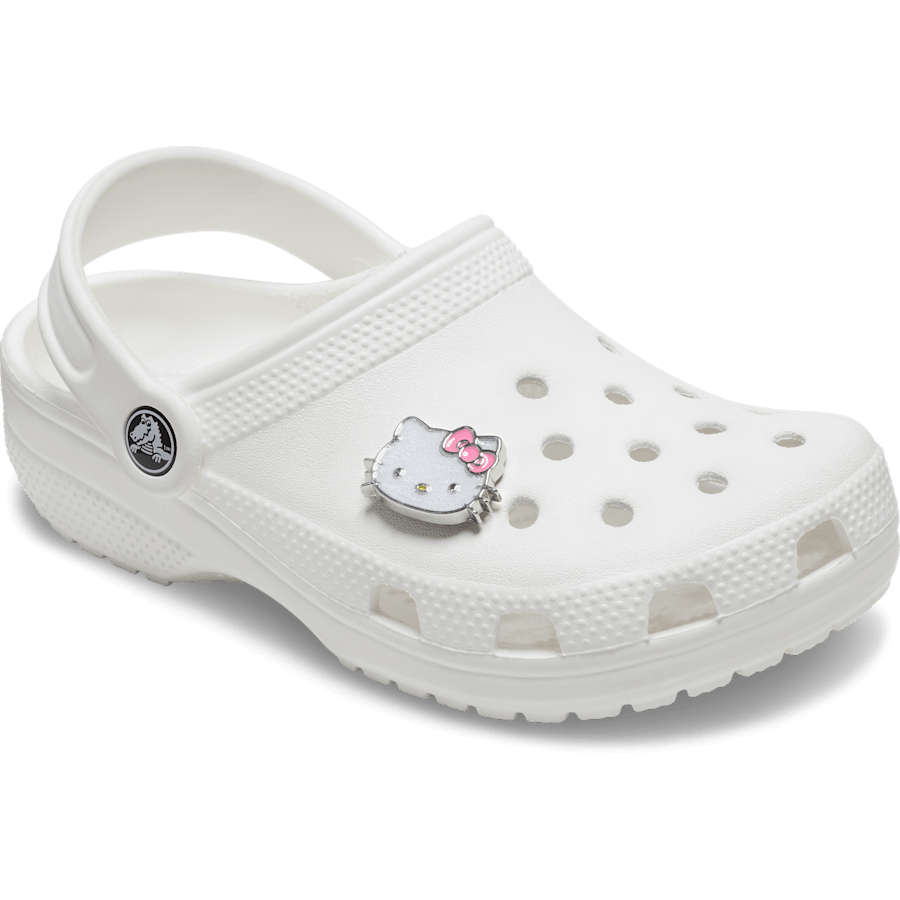 Hello Kitty Glitter Cat Jibbitz Shoe Charm - Crocs outlet