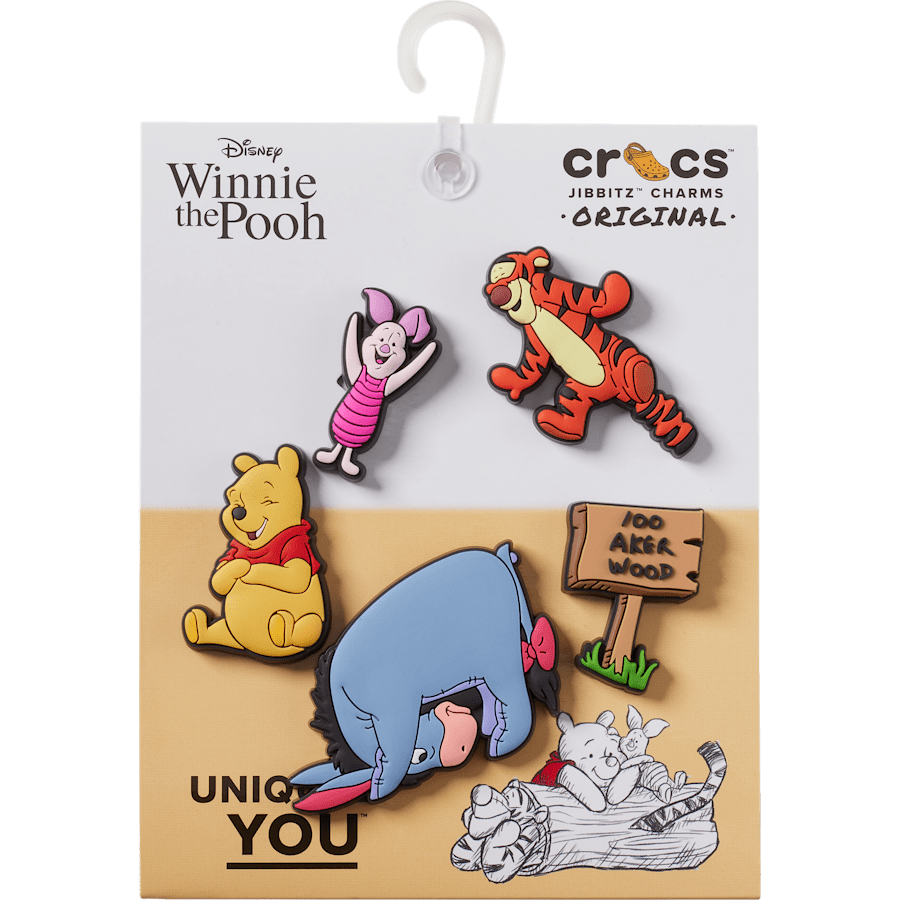 Winnie The Pooh 5 Pack Jibbitz™ charms - Crocs discount