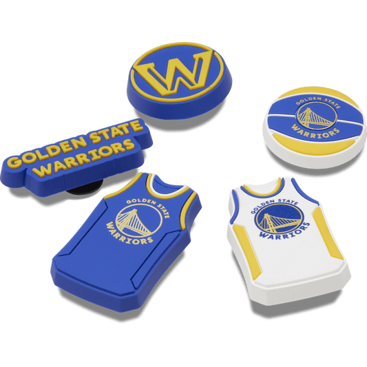 NBA Golden State Warriors 5 Pack Jibbitz™ charms - Crocs outlet
