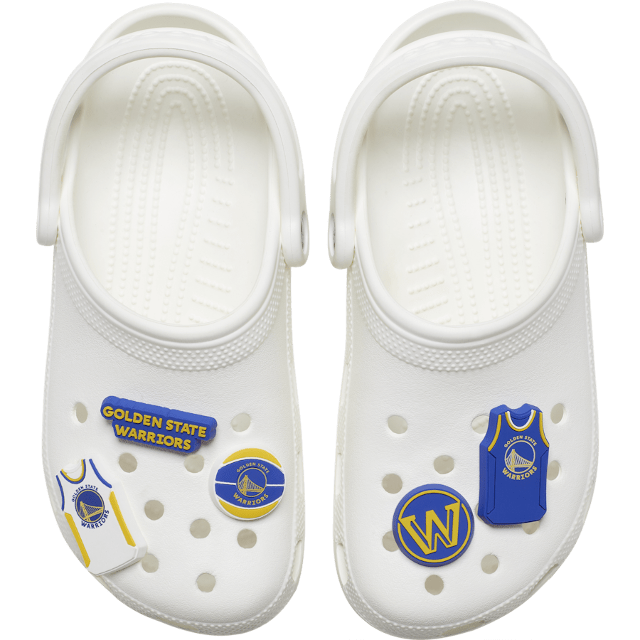 NBA Golden State Warriors 5 Pack Jibbitz™ charms - Crocs outlet