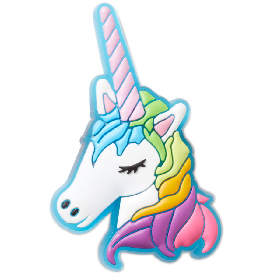 Lights Up Unicorn Jibbitz Shoe Charm - Crocs on sale