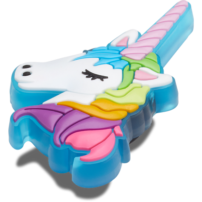 Lights Up Unicorn Jibbitz Shoe Charm - Crocs on sale