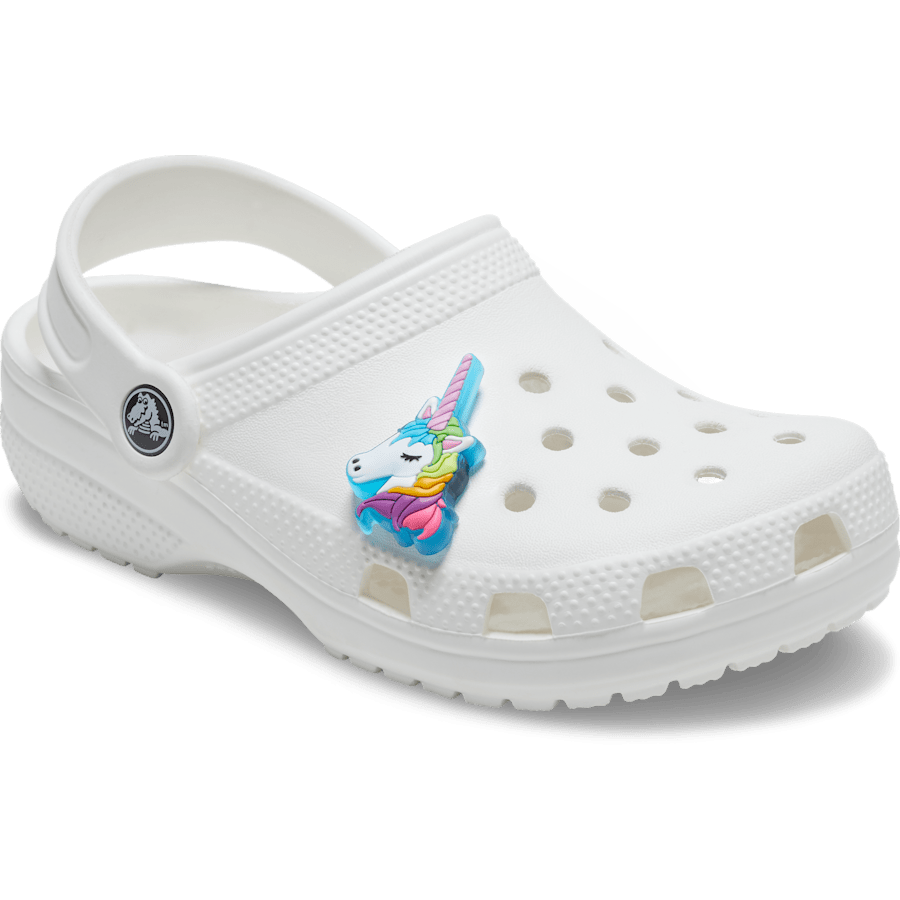 Lights Up Unicorn Jibbitz Shoe Charm - Crocs on sale
