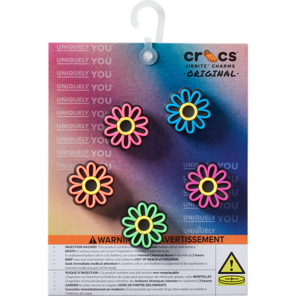 Lights Up Daisy 5 Pack Jibbitz Shoe Charm - Crocs near me