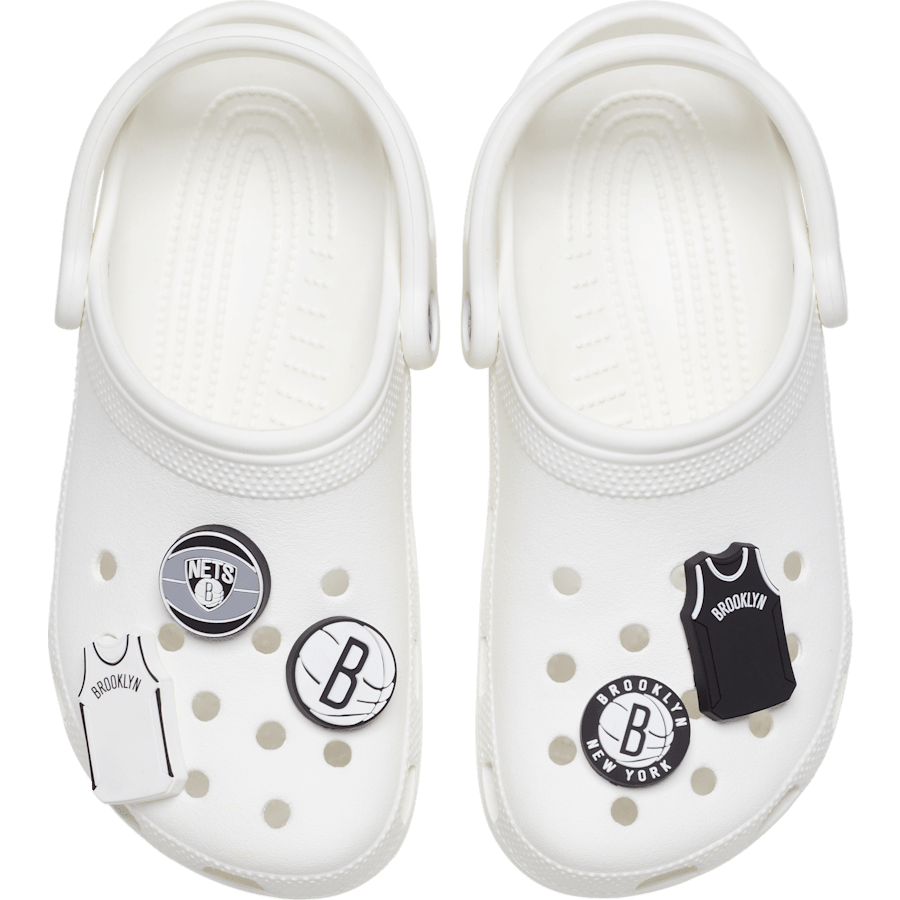 NBA Brooklyn Nets 5 Pack Jibbitz™ charms - Crocs for sale