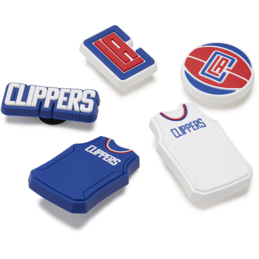 NBA Los Angeles Clippers 5 Pack Jibbitz™ charms - Crocs sale