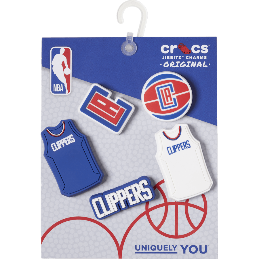 NBA Los Angeles Clippers 5 Pack Jibbitz™ charms - Crocs sale