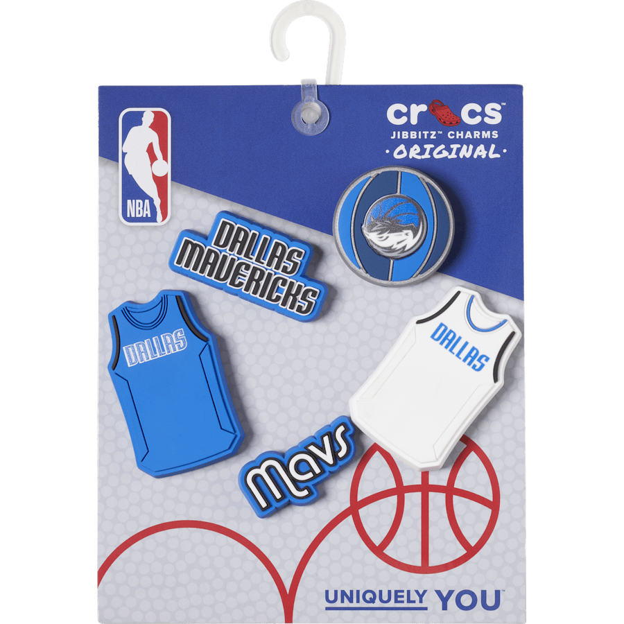 NBA Dallas Mavericks 5 Pack Jibbitz™ charms - Crocs US