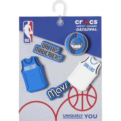NBA Dallas Mavericks 5 Pack Jibbitz™ charms - Crocs US