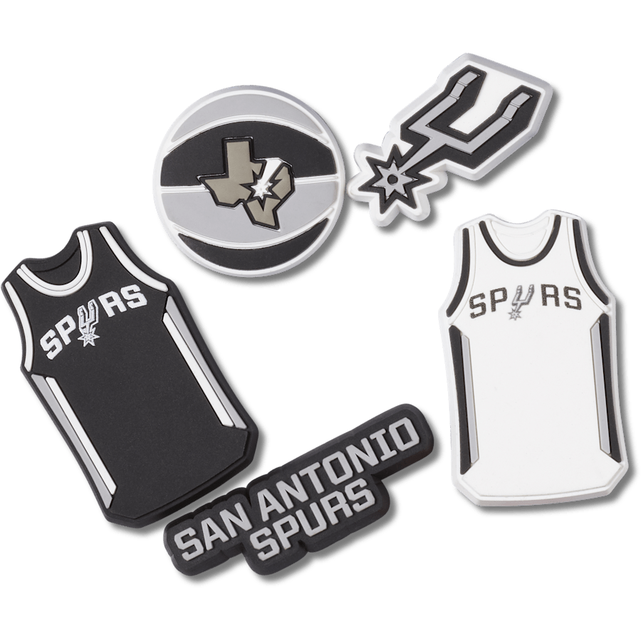 NBA San Antonio Spurs 5 Pack Jibbitz™ charms - Crocs outlet