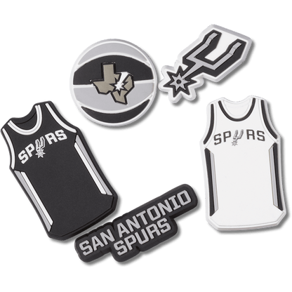 NBA San Antonio Spurs 5 Pack Jibbitz™ charms - Crocs outlet