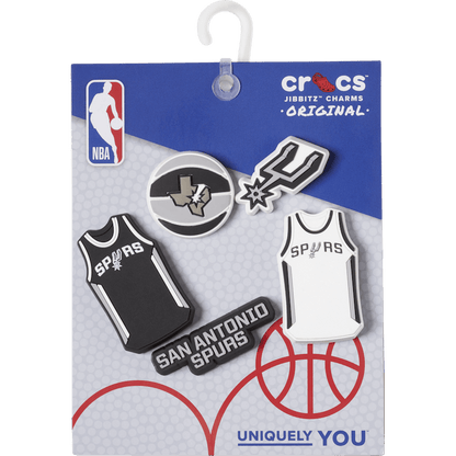 NBA San Antonio Spurs 5 Pack Jibbitz™ charms - Crocs outlet